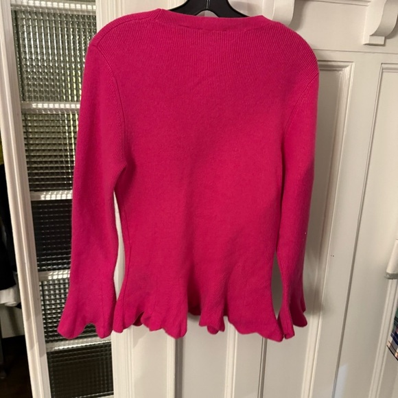 Ted Baker London Women’s Bell Sleeve Sweater Wool cashmere Blend Sz US 10 TB 4 - Picture 4 of 13